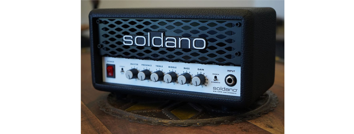 Педаль Soldano SLO - Майк Солдано превращает звук SLO 100 в педаль